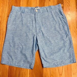 NWOT Peter Millar Crown Sport Shackleford Performance Hybrid‎ Shorts Blue 36